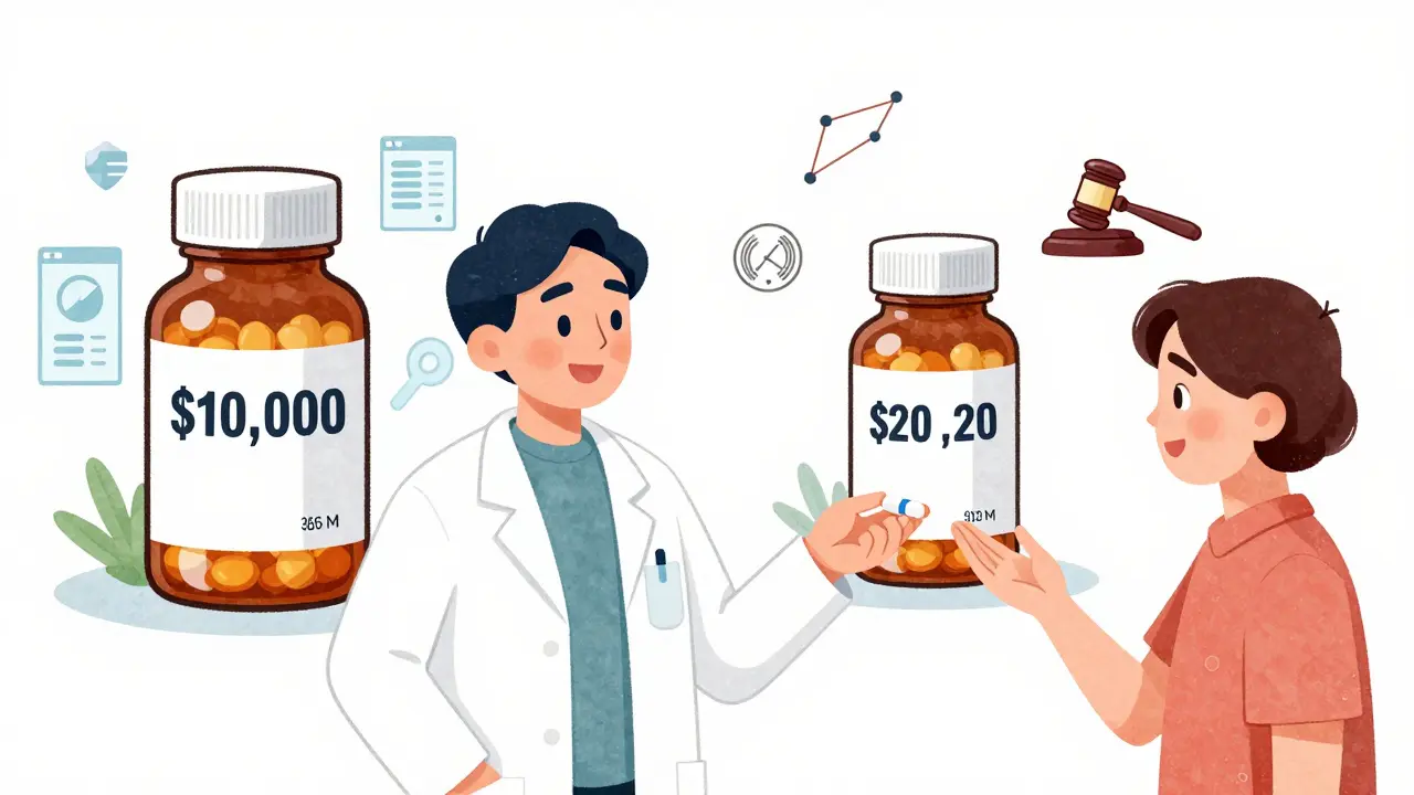 Pharmacist gives patient cheap generic pill while brand drug costs ,000 in background