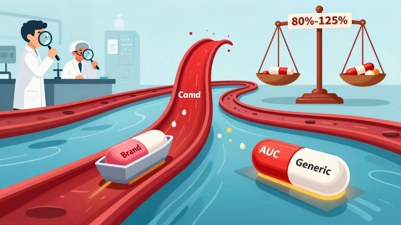Cmax and AUC in Bioequivalence: What Peak Concentration and Total Exposure Really Mean