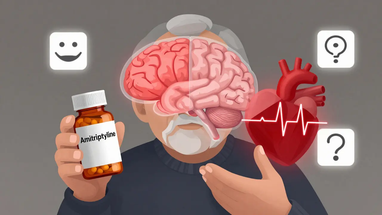 Anticholinergic Burden with Tricyclic Antidepressants: Cognitive and Cardiac Risks