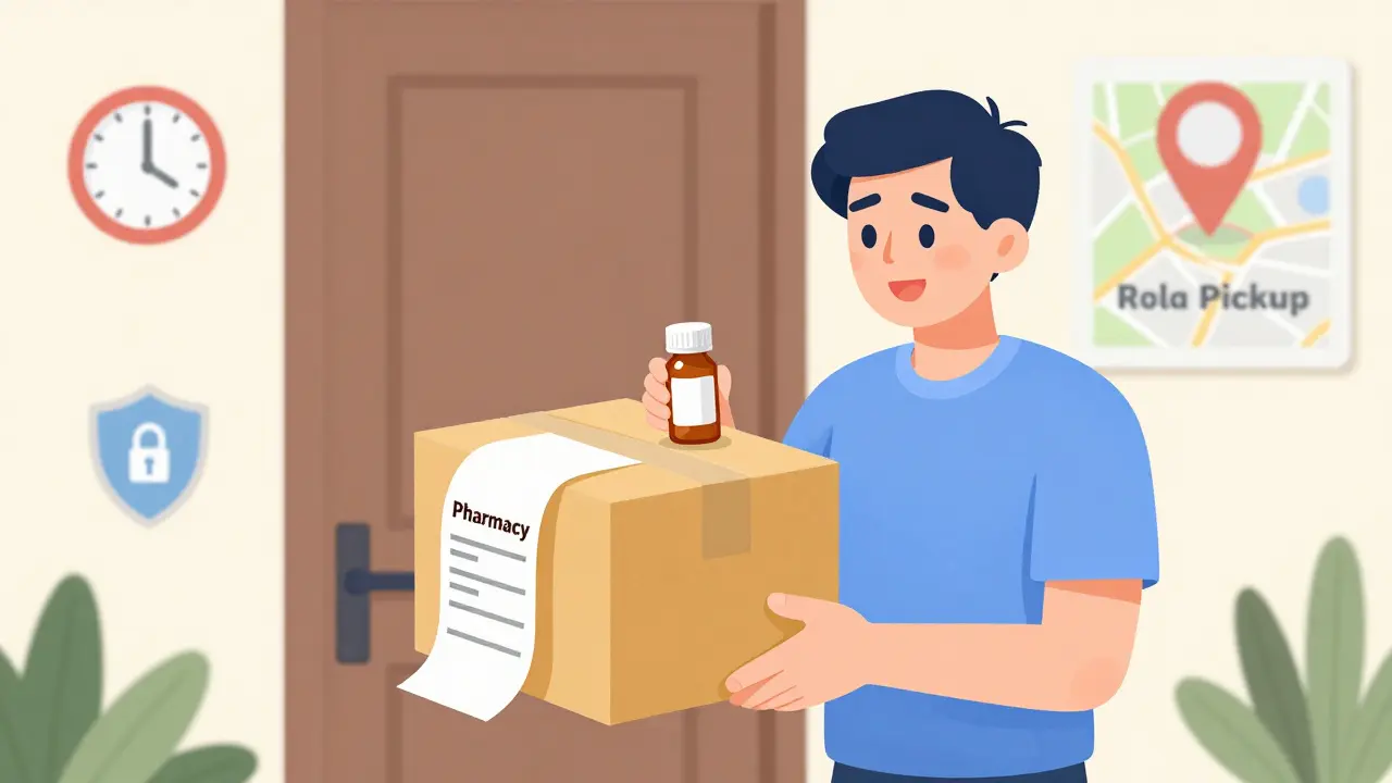 Medication delivered safely to home via telehealth